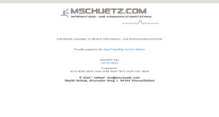 Desktop Screenshot of mschuetz.com